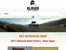 Tablet Screenshot of alaskameat.com